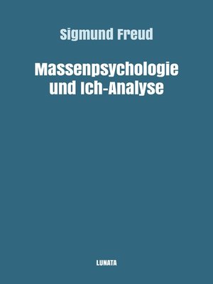 cover image of Massenpsychologie und Ich-Analyse